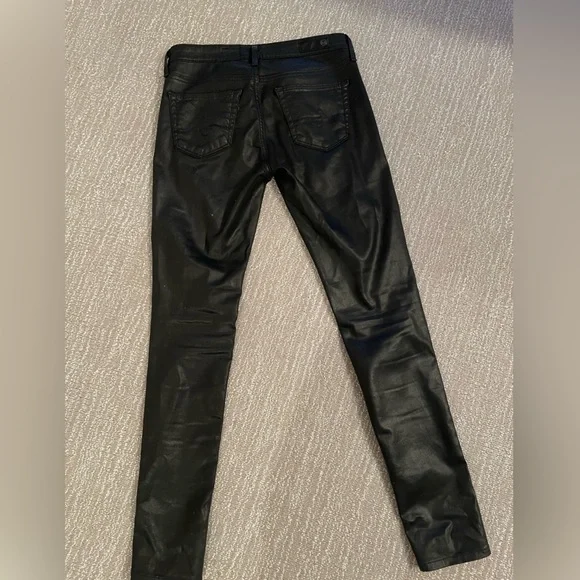 AG the legging ankle skinny leather jeans - Picture 11 of 14